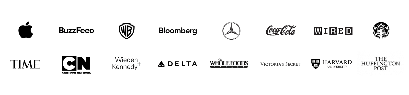 YouWorkForThem Client Logos