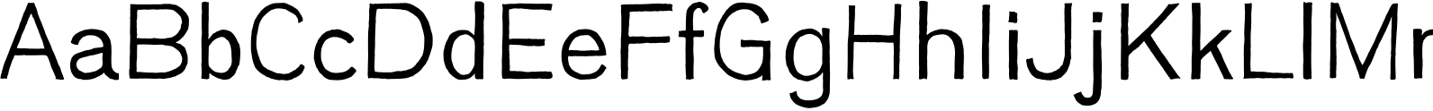 YWFT Absent Grotesque Light Font OpenType