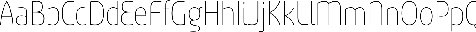 Sancoale Narrow Thin Font OpenType