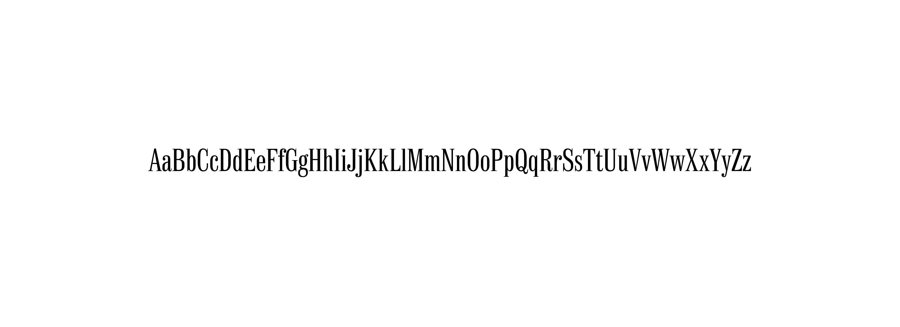 Finalia DT Condensed Font OpenType