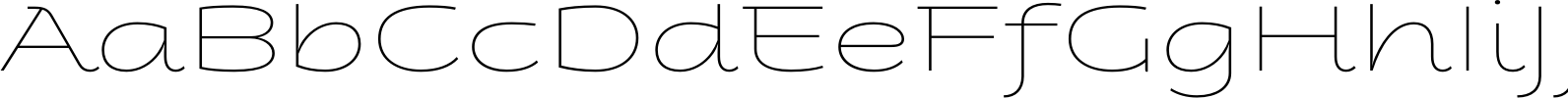 Fondue Thin Font OpenType